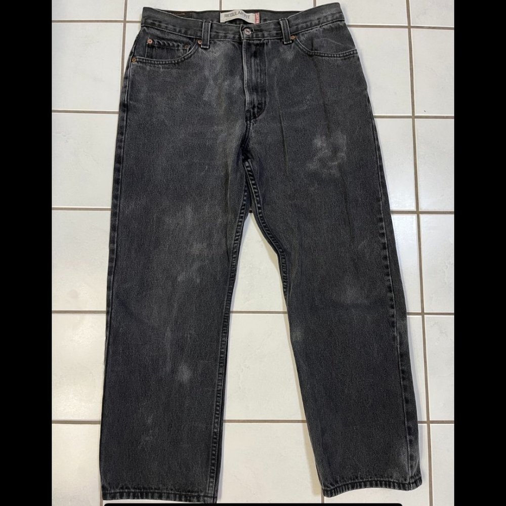 Vintage Levi's 505 Jeans - Black / W36 L30